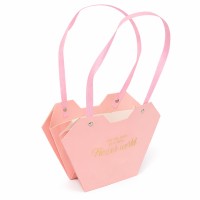 Ambalaj floral roz pentru aranjamente – set 10 bucăți